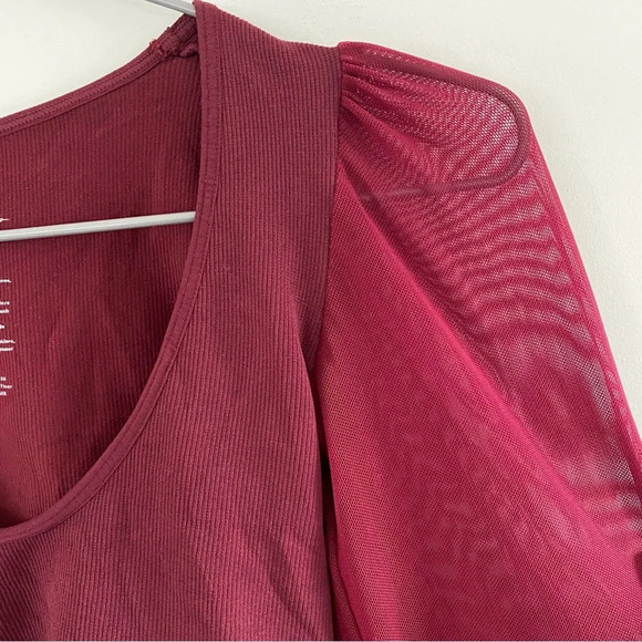 Free People Intimately FP Lost In Love Seamless Cami In Bordeaux Size XS/S - Picture 8 of 9